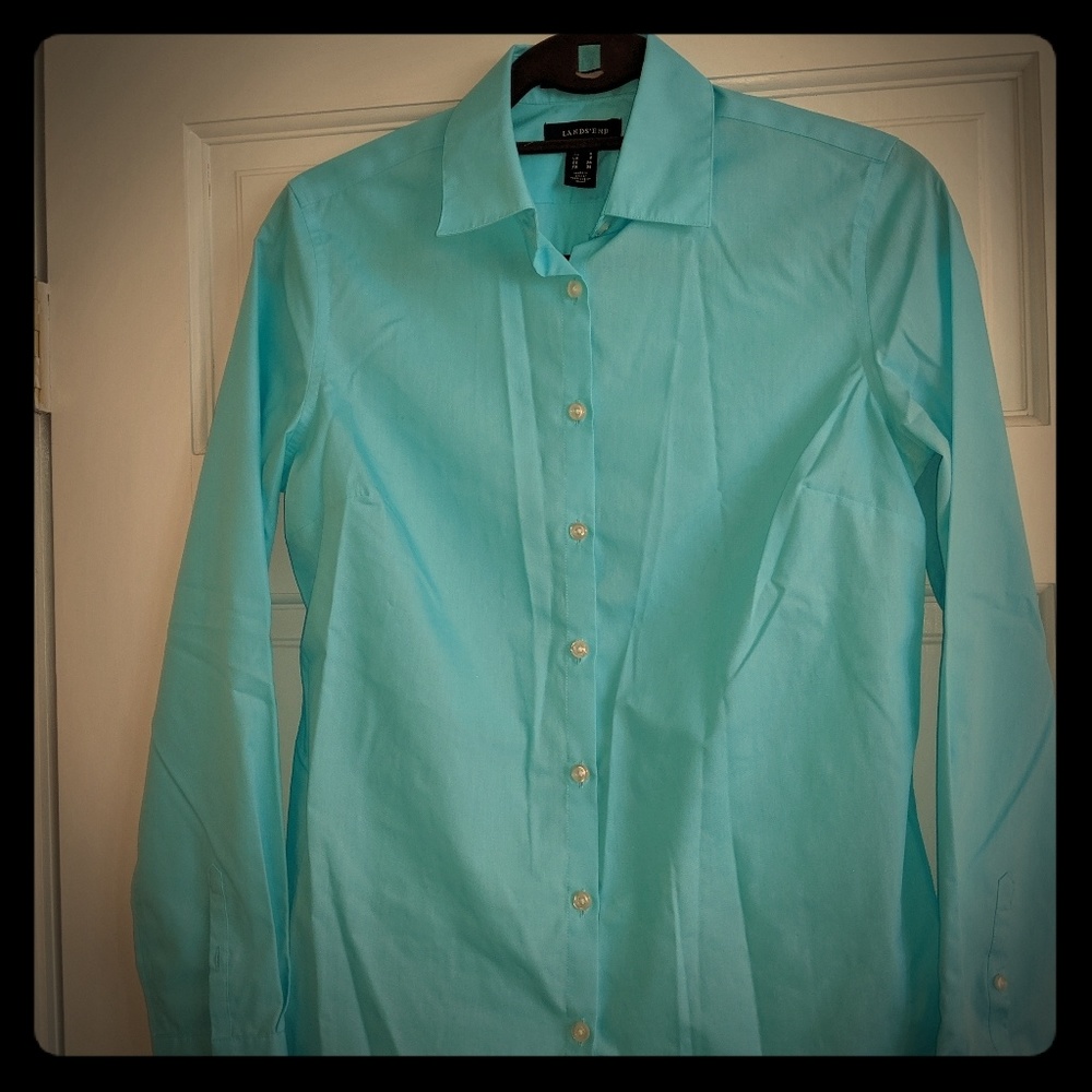 Lands End button up shirt